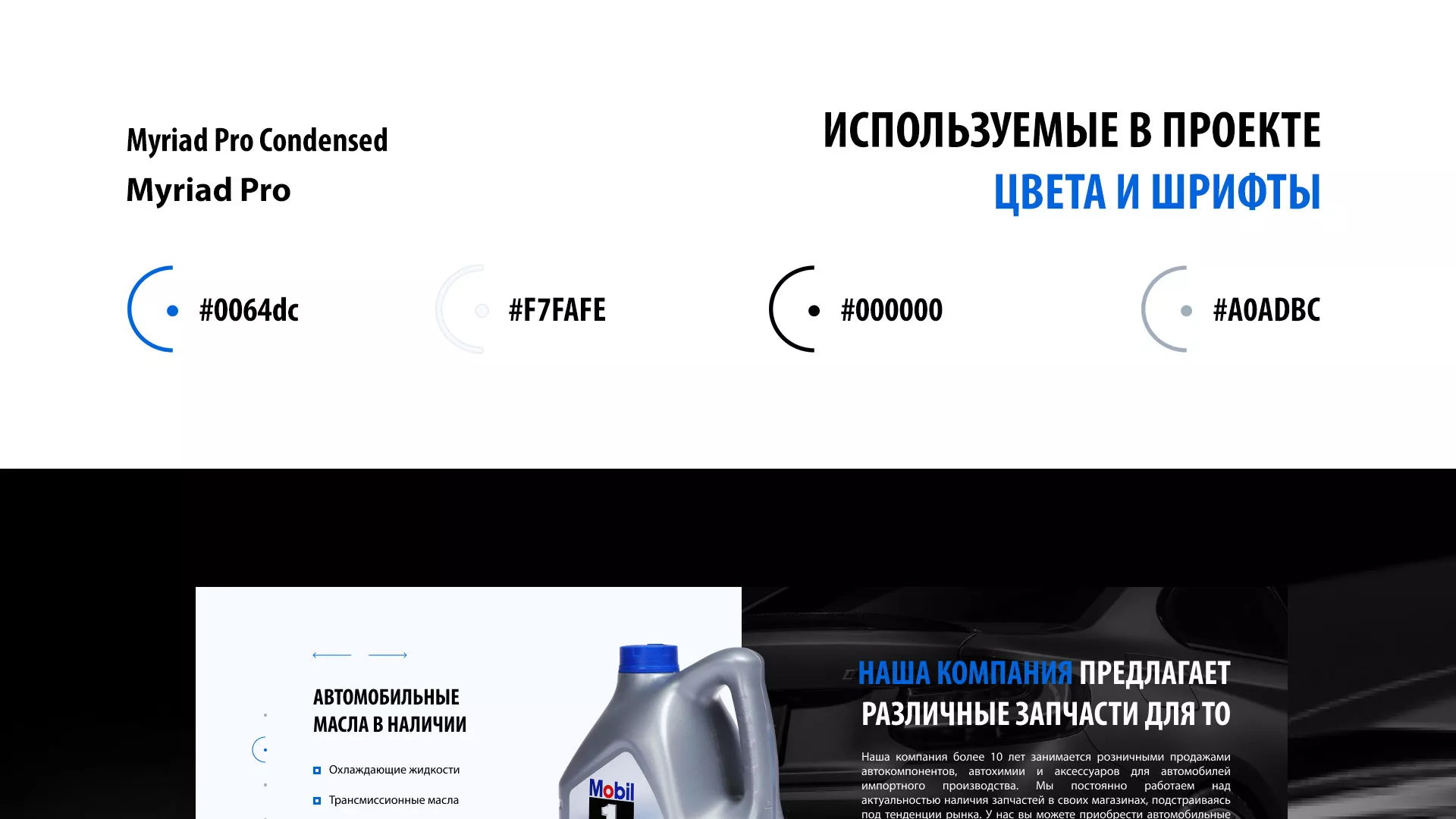 Разработка сайта магазина автозапчастей «М7» в Теберде