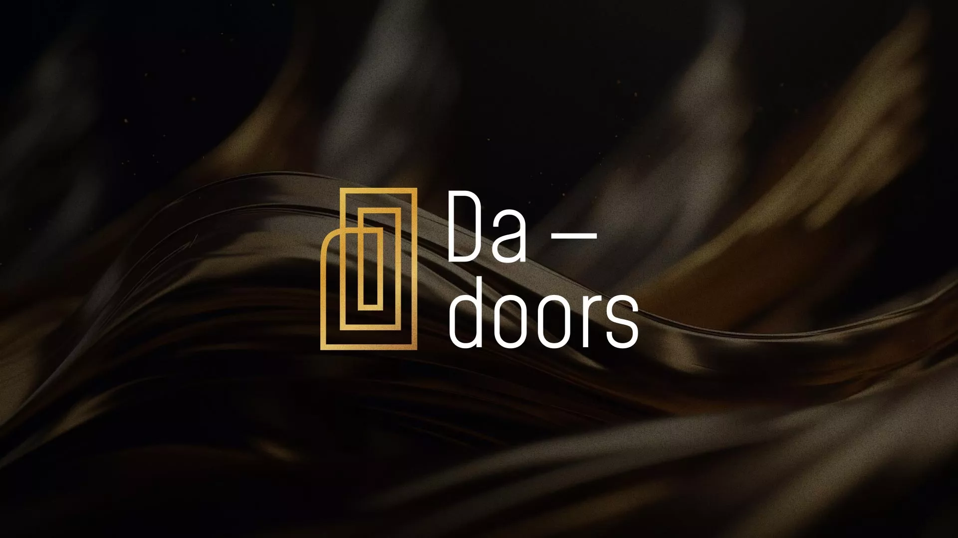 Разработка логотипа для компании «DA-DOORS» в Теберде